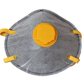 Head Wearing Ffp2 Cup Mask Anti Haze Convenient With Breathing Valve