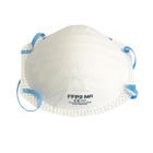 Absorption Odor Disposable Dust Mask , Cupped Face Mask Internal Sponge Nose Pad Design