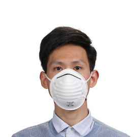 Breathe Freely Cupped Face Mask Neck Hanging Type For Mining / Textile