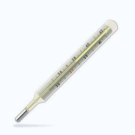 Китай Термометр личного Меркурия безопасности клинический, Меркурий заполнил термометр завод