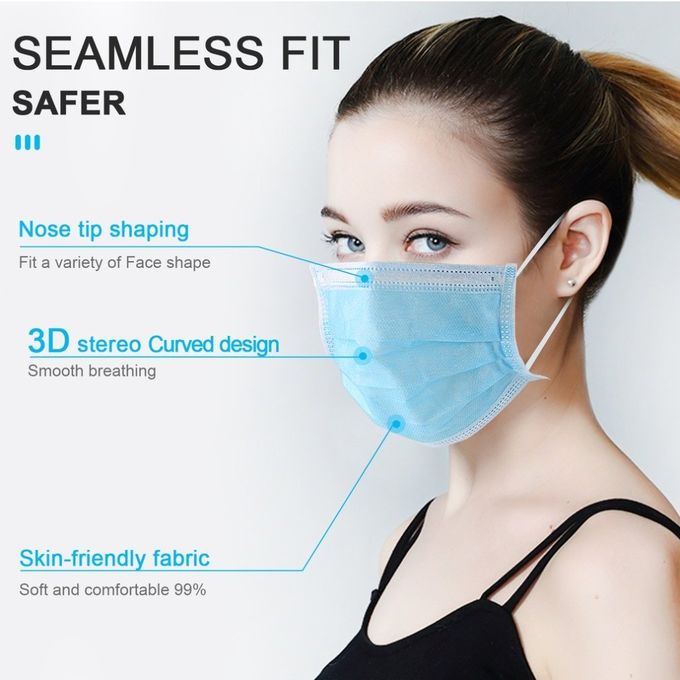 Влагостойкая изготовленная на заказ медицинская маска, устранимый дыхательной маски Токсик не